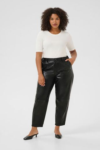 KCTera Leather Pants Black Deep
