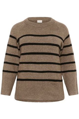 KCErina Knit Pullover Morel Melange