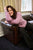 KCLuma Knit Cardigan Tulipwood Melange