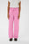 CUAyna Barrel Pants Pink Stripe
