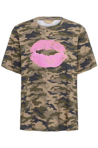 CUDorit Giyh T-shirt Green Camouflage