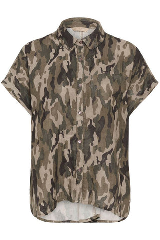 CUmyra Elina SS Shirt Camouflage