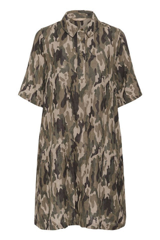 CUelina Short Dress Camouflage