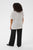 KCmille Wing SL Blouse Chalk/Black Stripe