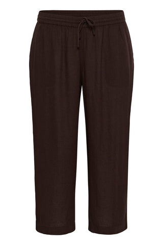 KCmilleCropped Pants Black Coffee