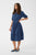 CUantoinnett SS. Placket Dress True Blue
