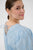 KCcarlee Short SL Blouse White Blue strip
