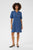 CUBerteline Arpa SS Dress Dark blue Wash