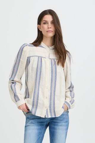 PZAdola Shirt Creme White