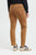 PZFiba HW Pant Skinny Leg Bison - Brown