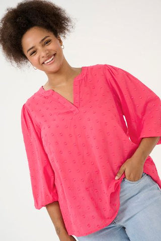 KCJolana Blouse Raspberry