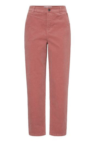 PZSally HW Pant Tapered Leg Old Rose