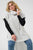 KCMala Knit Poncho Grey Melange