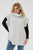 KCMala Knit Poncho Grey Melange