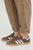 PZLuca HW Pant Ank Walnut