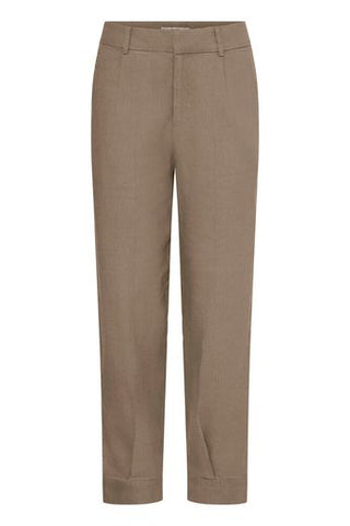 PZLuca HW Pant Ank Walnut