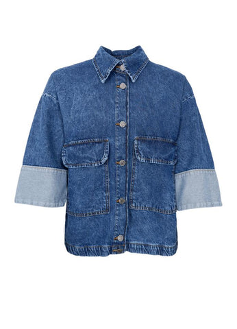 BCIzzy Denim Jacket Mid Blue