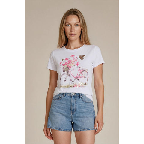 Bicycle T-shirt 3 Farver