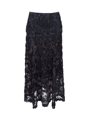 BCElloise Flower Patch Skirt Black