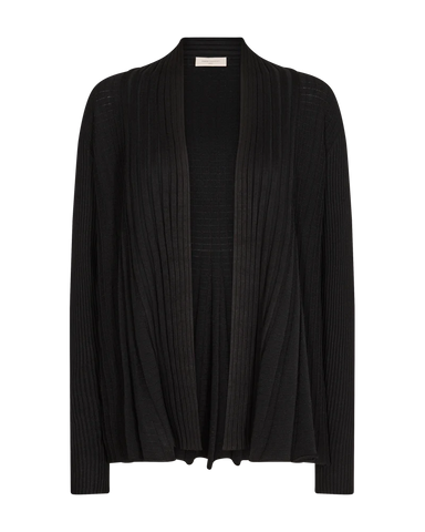 FQClaudisse Cardigan Kort Black