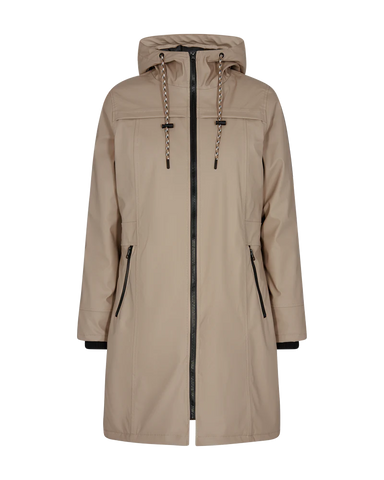 FQRain Vandafvisende regnjakke Beige