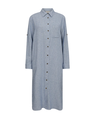 FQLava Dress Off-white W Blue
