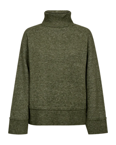 FQMulle Pullover Winter Moss Melange