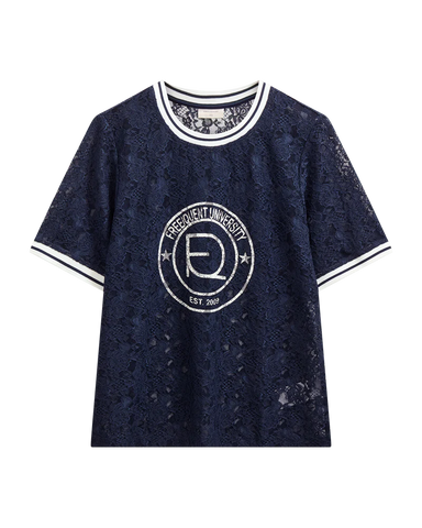 FWEico Tee Navy Blazer W Off White