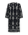 FQTilly Dress Black W Star Off White