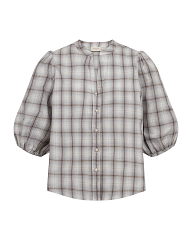 FQMika Ternet Skjort Baby Blue