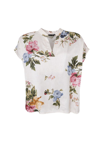 BCZalina SS Blouse Creme