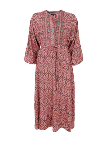 BCLuna Raglan Dress Powder Tulip