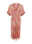 BCLuna Kaftan Tie Dress Pacifique Orange