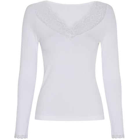Belen Blouse Costina LS White