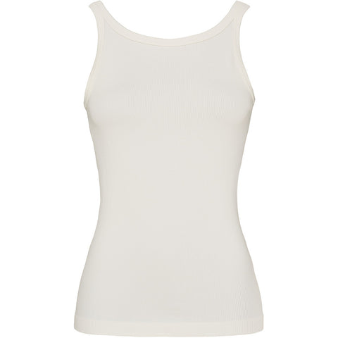 Lone Rib Tank Top Ivory