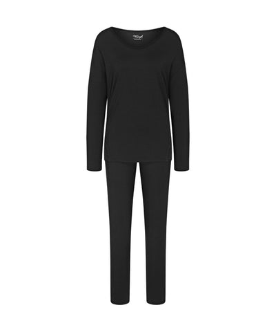 Timeless Sensuality PK LSL Pyjamas Black