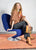 BCBjoerk Patent Knit Cardigan Camel