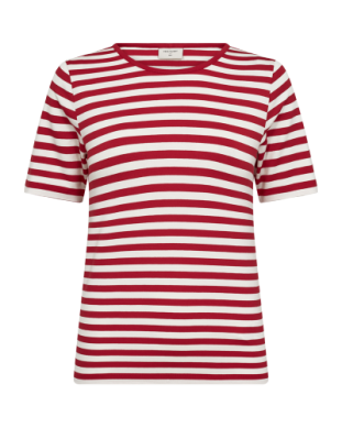 FQLiana Tee Red W Off White