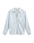 FQKimmi Shirt Off White W Vista Blue