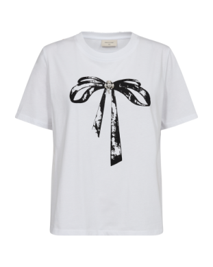 FQFenjal Tee Off White W Black