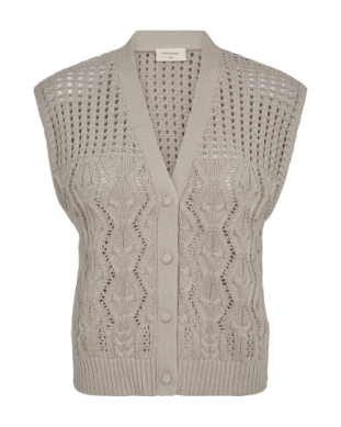 FQLimbo Waistcoat Simply Taupe W Gold