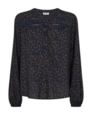 FQAdney Blouse Navy Blazer W Bronce