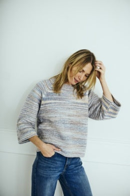 FQGrsclas Pullover Blue Mix