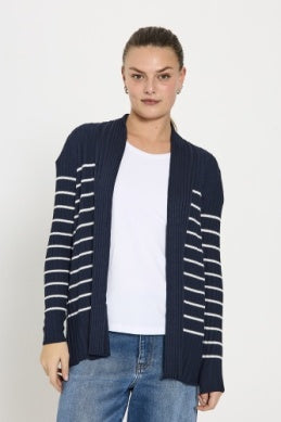 FQClaudisse Cardigan Navy Blazer W Star Off-White