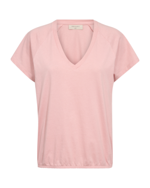 FQSeline T-shirt Med Elastik I Bunden Coral Blush