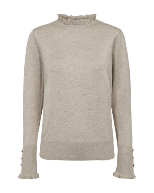 FQKatie Pullover Morel Melange