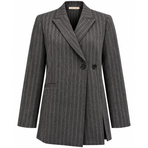 Majsi Blazer Dark Stripe Choco