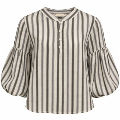Johanna Shirt Choco/Grey