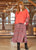 BCBjoerk Knitted V-neck Vest Coral