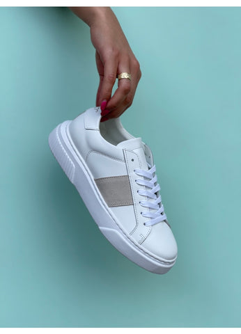 Boston Sneakers White/Beige